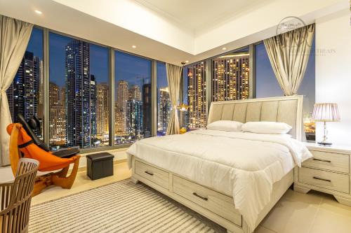 Nomad Retreats- Silverene tower Marina view, Dubaj
