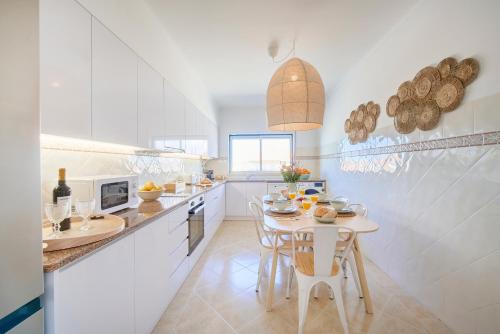 Konyha, Vieira beach house apartment with sea view in Praia da Vieira