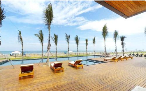 Karibao Ecuabook Room Jacuzzi Sea View 7B in Engabao