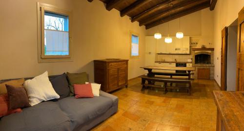 共用Lounge/電視區, Cà Sabbioso (Ca Sabbioso) in 多扎