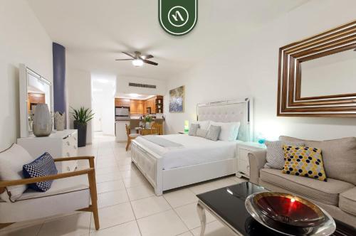 Amazing Studio with Private Patio with Ocean View in Nuevo Vallarta , Mexico