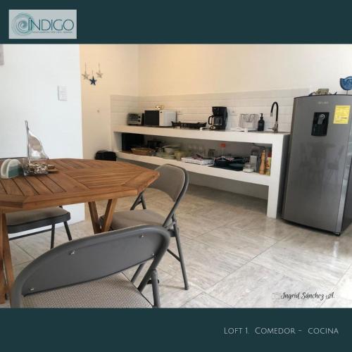 virtuve, Hermoso apartamento tipo loft in Nosara