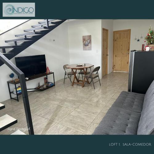 Koplietošanas atpūtas telpa ar TV, Hermoso apartamento tipo loft in Nosara