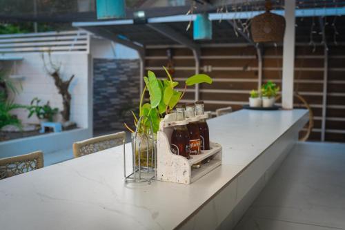 Kitchen, The Twin Hanger Cabin A in Hermosa