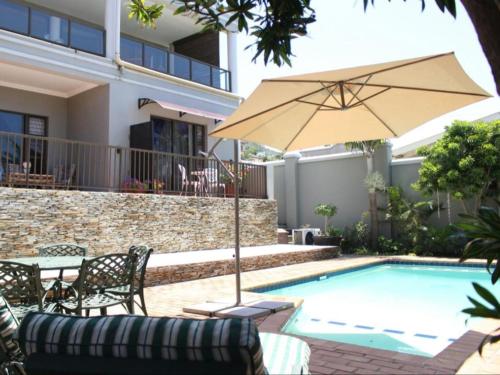 Uitzicht, At Doms B&B in Ballito