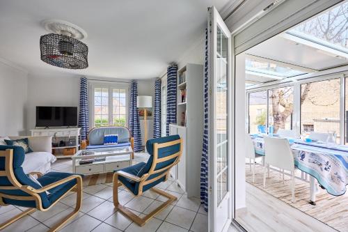 Frontenac - Véranda et jardin clos, Courseulles-sur-Mer (Foto 3)