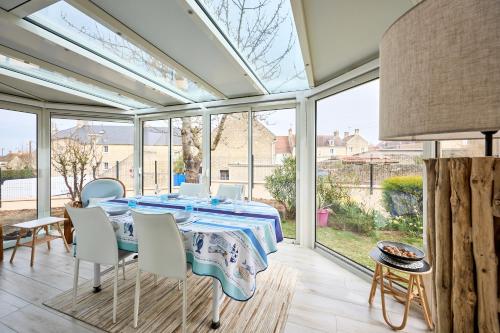 Frontenac - Véranda et jardin clos, Courseulles-sur-Mer (Foto 8)