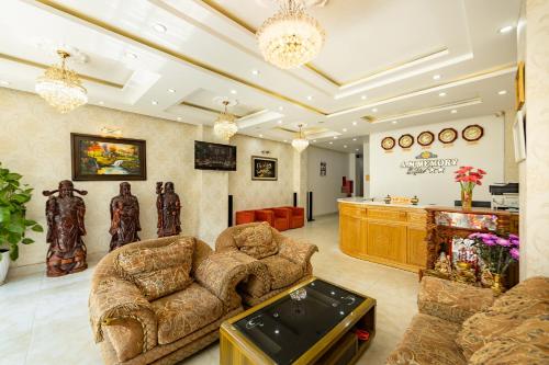 Κοινόχρηστο σαλόνι/χώρος τηλεόρασης, AM Memory Central Hotel  in Dalat