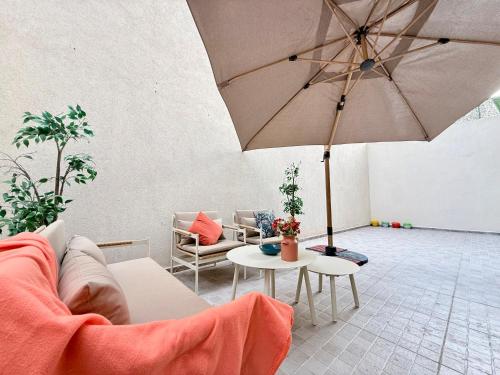 Cosy Patio sunny 2BR - new building - near oasis train station, Casablanca (fotografie 10)