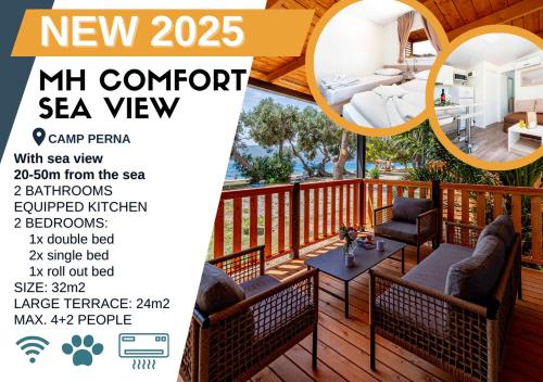 Mobile Home Comfort with Sea View
