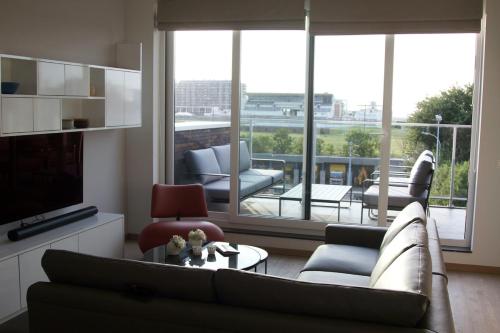 Apartment with beautiful view, private parking and two large terraces, Ostende (fotografie 2)