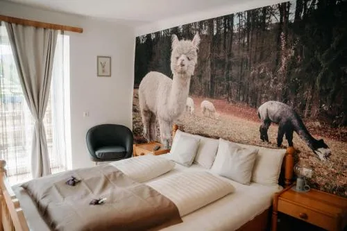 Übernachtung beim Tierpark Tragöß in Grossdorf, Österreich