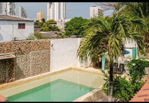 Swimming pool, casa real in Torices