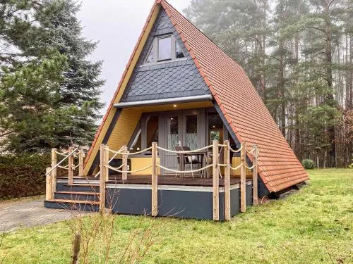 Finnhütte Seenland in Wustrow, Deutschland