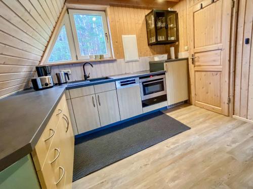 Konyha, Finnhütte Seenland (Finnhutte Seenland) in Wustrow