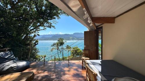 منظر, Chale Jabuticabeira com Wi-Fi e vista para o mar in Praia do Portinho