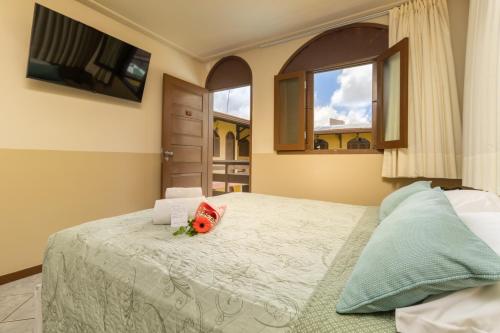 1 double bed