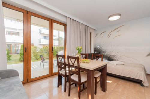 Gulta, Apartamenty Mierzeja - Baltic Park Stegna, Studio 24 m2, 500 m od plazy, bezplatny Meleks in Stegna
