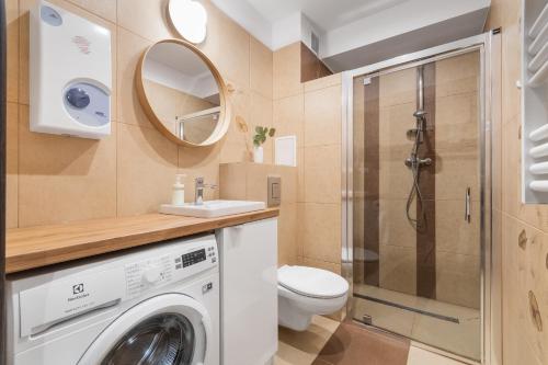APARTAMENTY MIERZEJA - BALTIC PARK STEGNA, Studio 24m2, 500 m od plaży, Bezpłatny Meleks