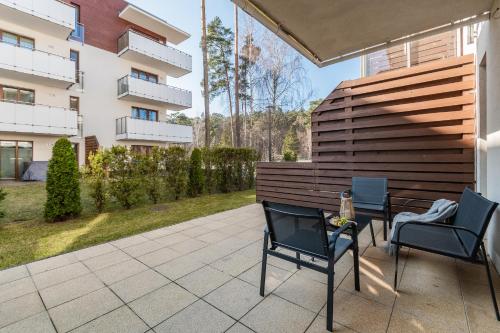 Apartamenty Mierzeja - Baltic Park Stegna, Studio 24 m2, 500 m od plazy, bezplatny Meleks in Stegna