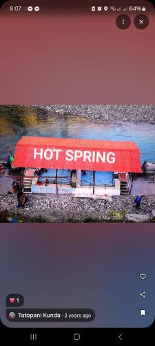 YOLO Near natural hot spring