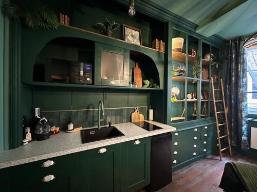 Konyha, LE JUNGLE-ROOM, Sauna, Hyper-centre in Macon