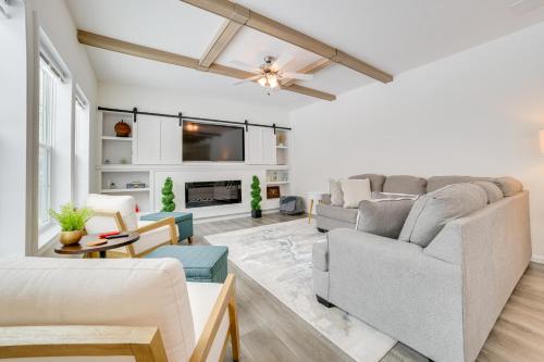 Walk to Beach: Modern Retreat in Presque Isle!