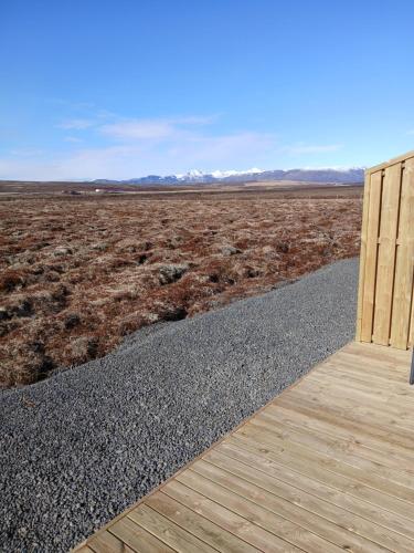 Surrounding environment, Palina Cottage studio in Hveragerdi