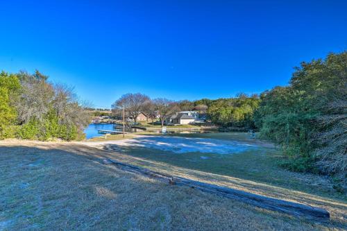 Luxe Lake Granbury Retreat Dock, Deck and Game Room