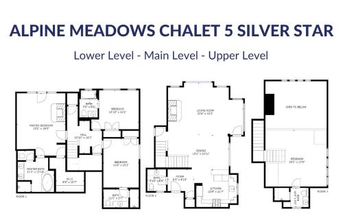 Alpine Meadows Chalet 5 Silver Star in Big Sky, USA