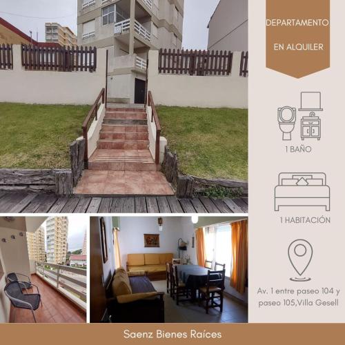 Departamento Frente al Mar Villa Gesell