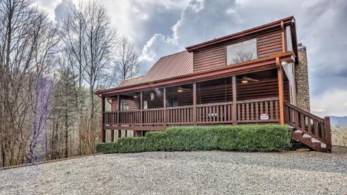 Fire on the Mountain - Mountain Views | 3 Levels of Decks | Outdoor Fireplaces | Hot Tub | Game Room, Mineral Bluff (photo 6)