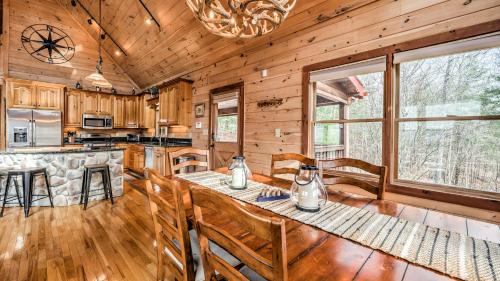 Fire on the Mountain - Mountain Views | 3 Levels of Decks | Outdoor Fireplaces | Hot Tub | Game Room, Mineral Bluff (photo 11)