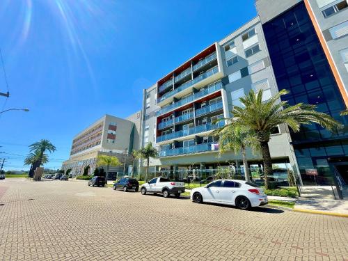 Úszómedence, Thera Santorini 310A Amplo Apto Aconchegante in Xangri-Lá