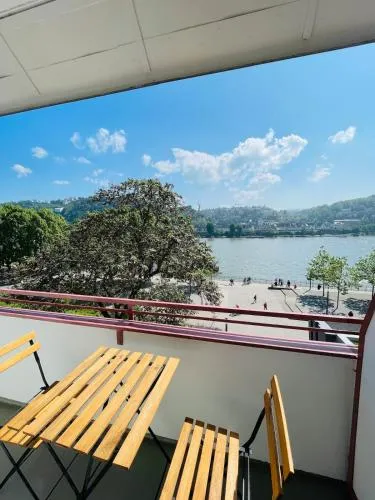 Apartment am Deutschen Eck in Koblenz, Deutschland