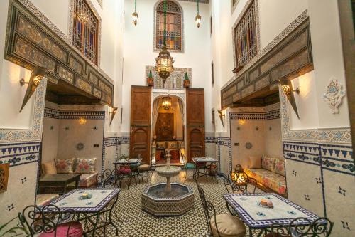 مطعم, Riad Fes la Mama in فاس البالي