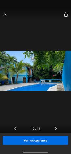 The Blue Dolphin casa in Puerto Cortes