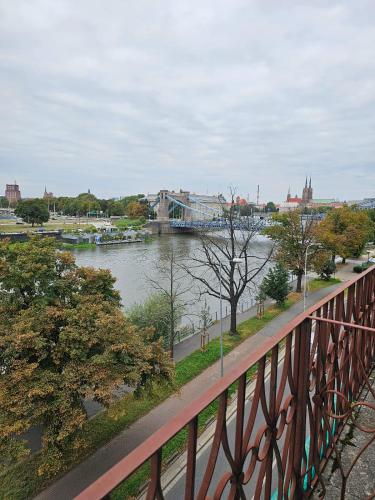 11Wygodny pokój z pięknym widokiem na Odrę, Breslau