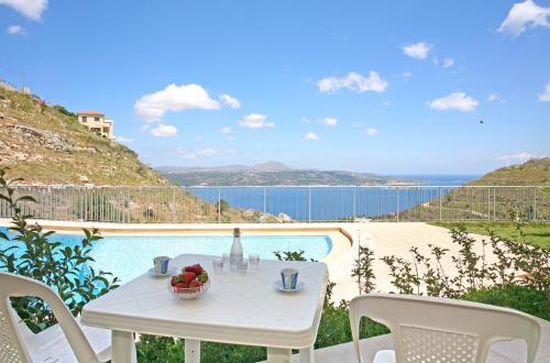 Balcony/terrace, Aptera Paradise With Sea View in Keramies