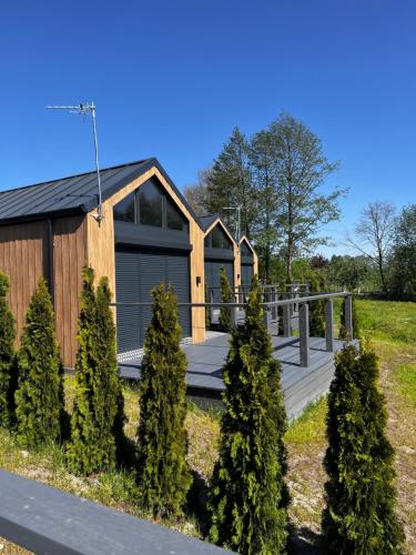 A szálláshely kívülről, Plaża Patelnia (Plaza Patelnia) in Lack