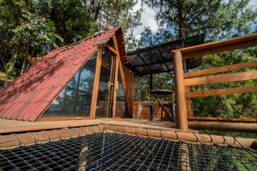 Glamping, Jacuzzi, Malla Catamarán y Desayuno en Santa Elena, Medellín (fotografie 6)