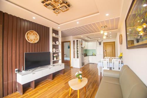푸옥미의 아파트먼트 (70m², 침실 2개, 프라이빗 욕실 2개)