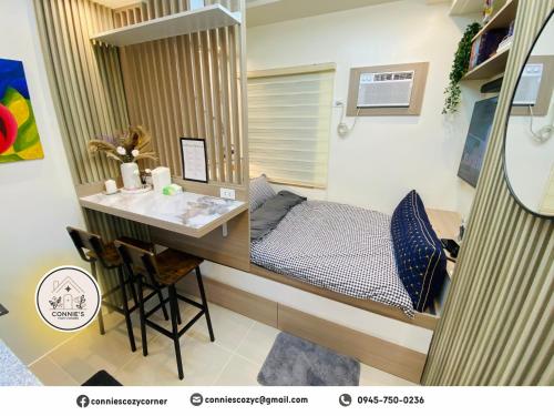 Connie's Cozy Corner - Stylish Studio Unit in Cubao, Manila