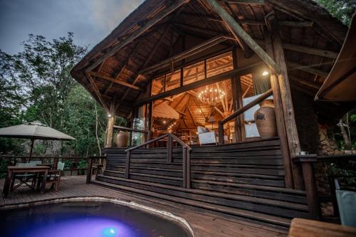 A szálláshely kívülről, Tanamera Lodge in Sabie