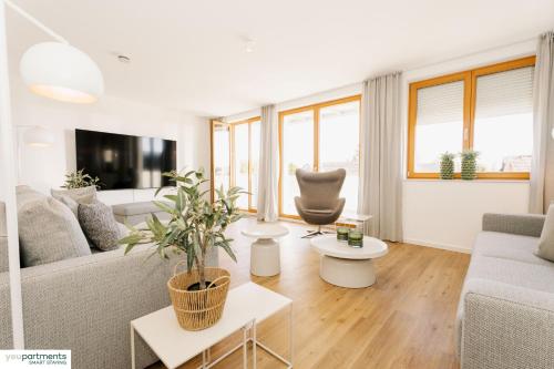124 QM - Exklusiv & Top angebunden - Werse Loft by youpartments, Münster (zdjęcie 9)