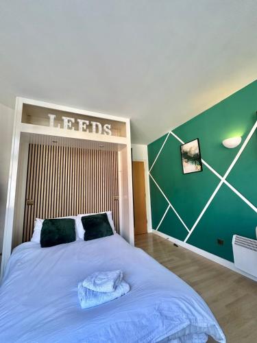 Studio Flat by Brookland Stays Serviced Accommodation Short Lets Leeds with Free WiFi, Leeds (zdjęcie 2)