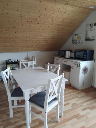 設施, Ferienwohnung Monteurwohnung Pusteblume in 杜德施塔特