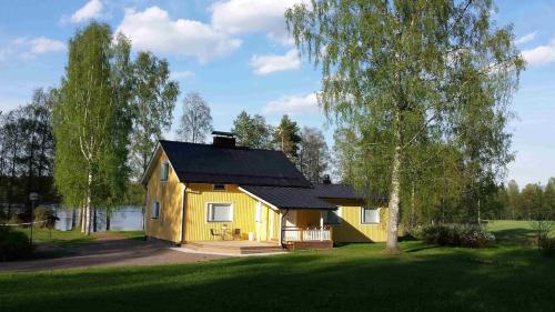 Villa Rusinlahti, private beach