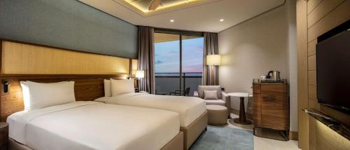 2 twin beds