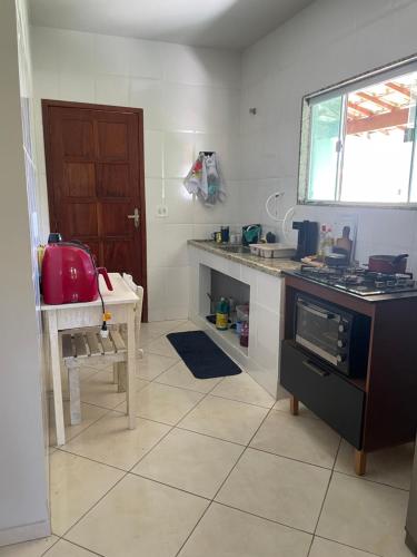 keuken, Iguaba verão house (Iguaba verao house) in Gesylândia